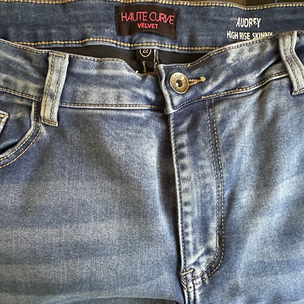 Haute Curve High Rise Skinny Womens  Jeans 22